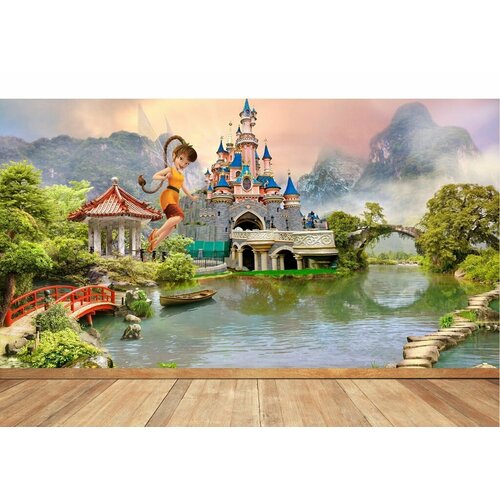 Фотообои на флизелине Феи в детскую 390х270мм 3990₽