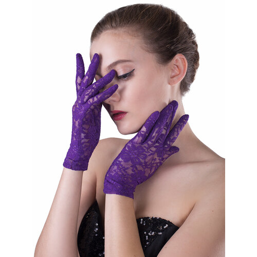 Перчатки Театр Имперских Зрелищ, размер 17.8-19, фиолетовый перчатки театр имперских зрелищ размер 17 8 19 фиолетовый