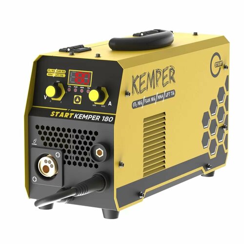 START KEMPER 180 Cварочный полуавтомат 220В 20-180A MIG FLUXMMATIG евроразъем арт 2ST181 1750000₽