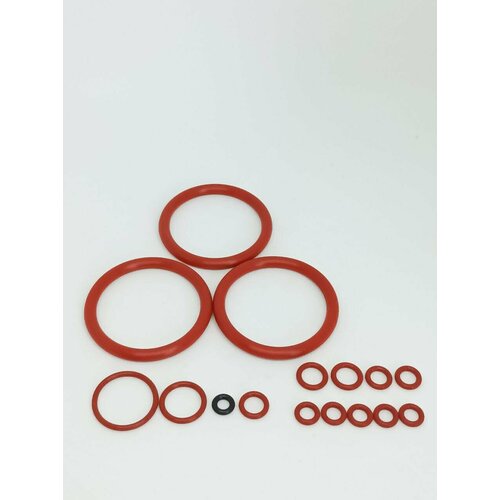 Комплект уплотнительных колец на поршень и заварочный блок для кофемашин Delonghi ECAM 1600₽