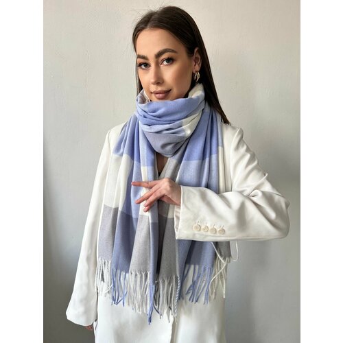 фото Шарф ,180х80 см, one size, экрю, белый own accessories