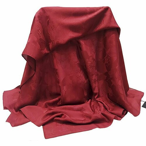 фото Платок ,90х90 см, бордовый нет бренда