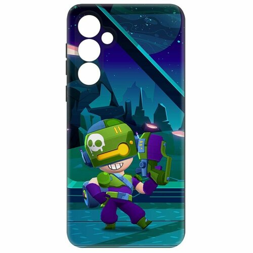 Чехол-накладка Krutoff Soft Case Brawl Stars - Контрабандистка Пенни для Samsung Galaxy S23 FE черный чехол накладка krutoff soft case brawl stars контрабандистка пенни для samsung galaxy a15 4g a155 черный