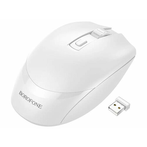 Мышь Borofone BG7 Platinum White 6974443389999 52300₽