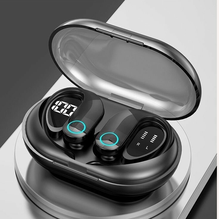 Наушники Спортивные Беспроводные С Заушным Креплением G37 Bluetooth ...