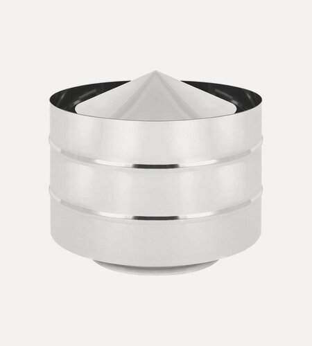 Изображение товара Дефлектор нерж. (AISI 430/0,5мм) диаметр дымохода: 115х200 мм