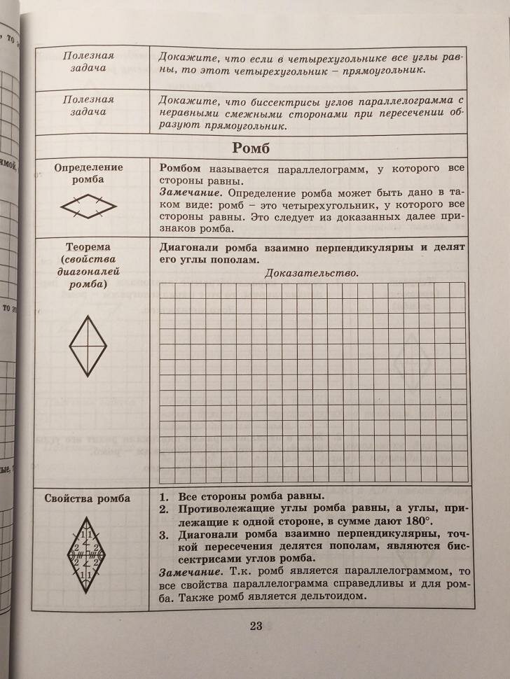 Геометрия. 8 класс. Тетрадь-конспект. По учебнику Л. С. Атанасяна и др. - фото №6