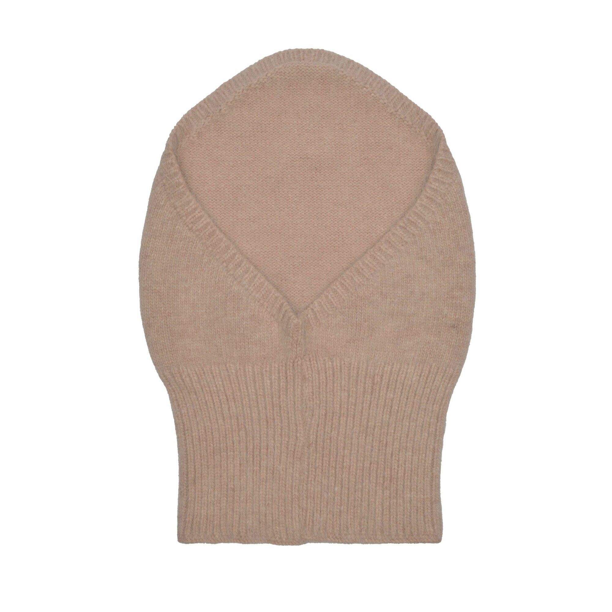 Комплект с головным убором Андерсен Осень-зима 2023 для девочек, 2 предмета, размер 54-56, бежевый — фото 1