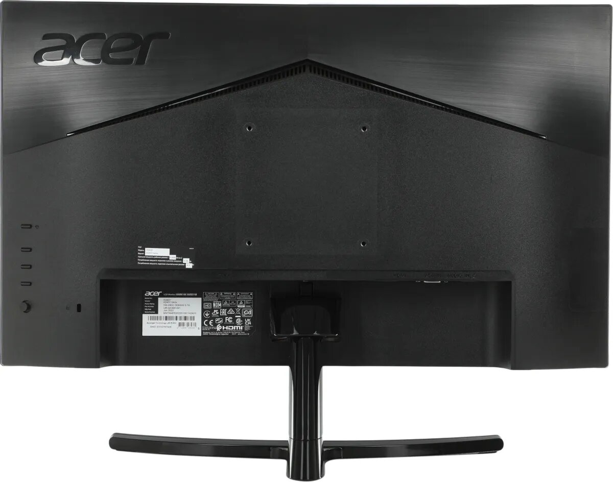 238" Монитор Acer K243YBMIX 1920x1080 75 Гц IPS