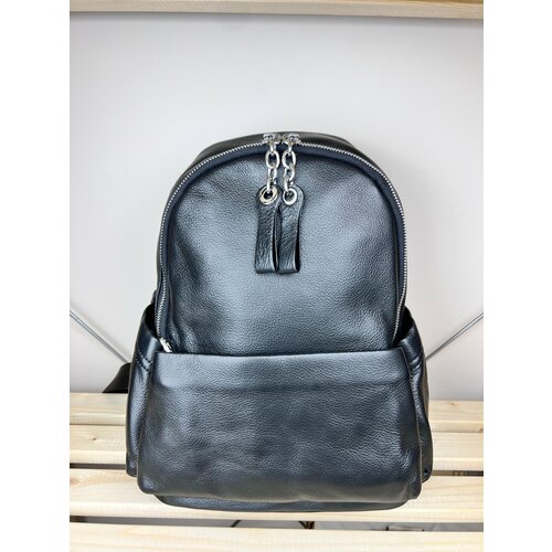 фото Рюкзак natale navetta из натуральной кожи 1255nn black