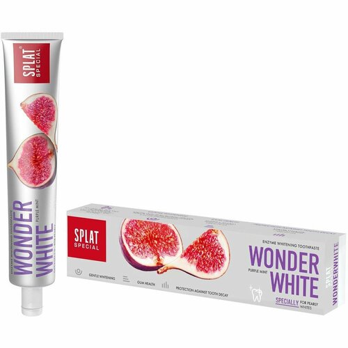 SPLAT Special Wonder White Purple Mint Зубная паста отбеливающая 75 мл