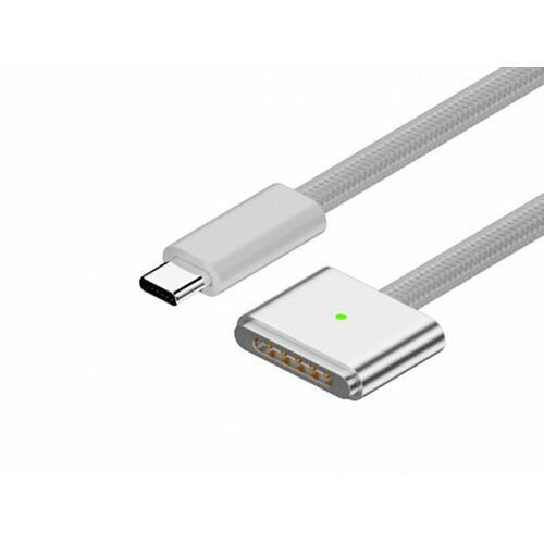 Аксессуар Кабель для зарядки KS-is USB-C/M Magsafe 2 F 3m KS-806gen3-W-3 блок питания быстрая зарядка для ноутбуков usb c кабель 1 8 м 90 вт 4 45а pd 3 0 ks is