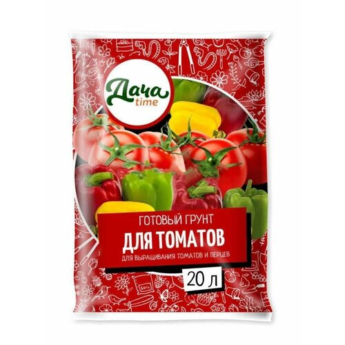 В заказе: 2 уп / Грунт для томатов и перцев 20л Дачаtime