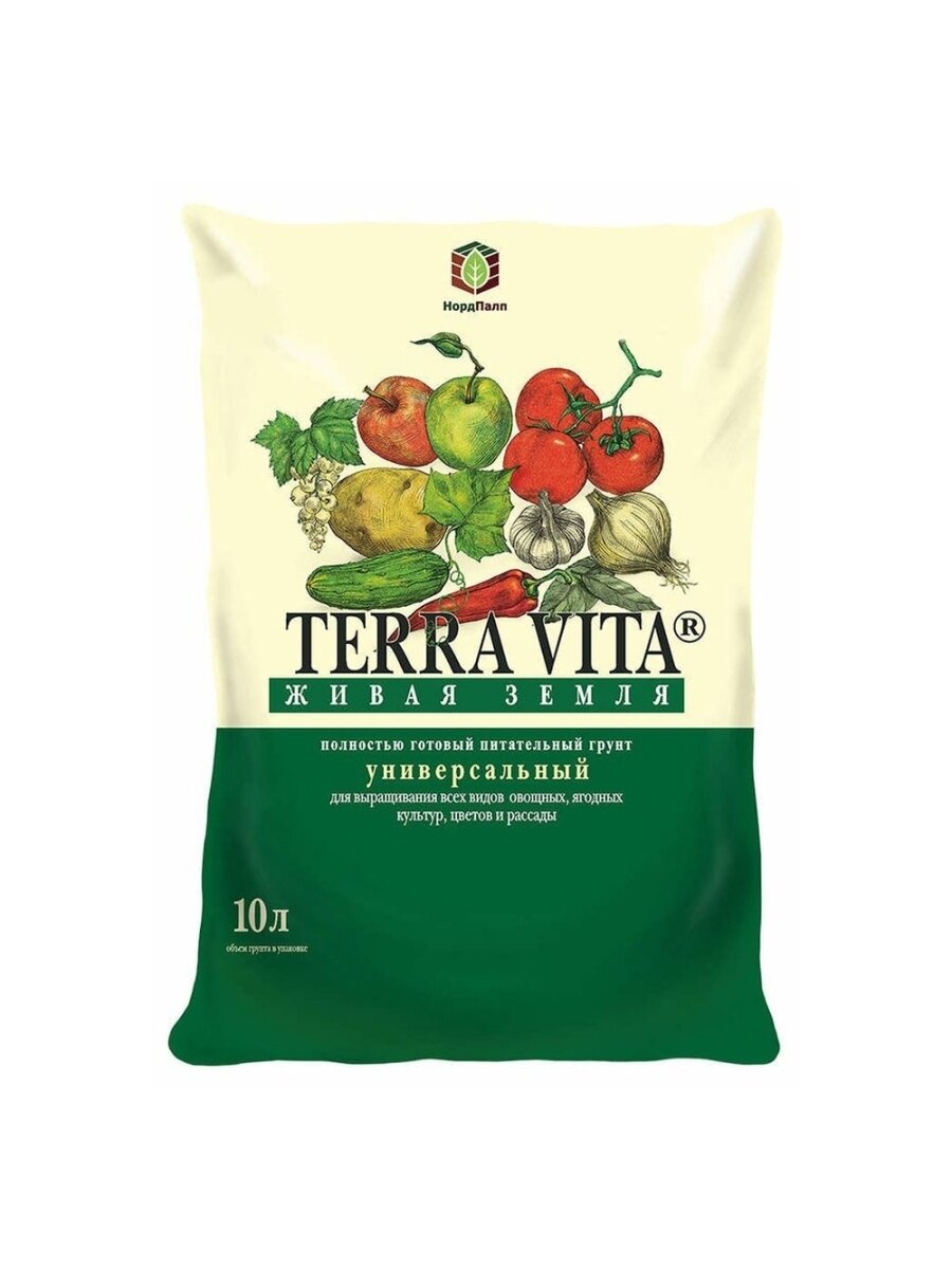 фото Грунт для растений Живая земля 10 литров