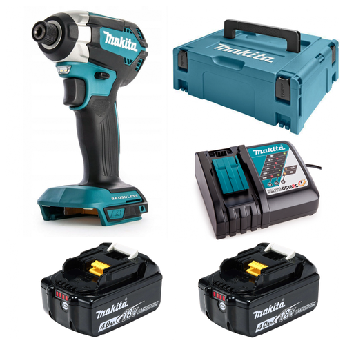 Аккумуляторный ударный винтовёрт Makita DTD153RMJ 18V 2 x 40Ah Li-Ion Makpac 2 170Нм 3945100₽