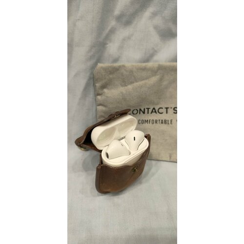 Беспроводные наушники TWS i12 с кожаным чехлом 129000₽