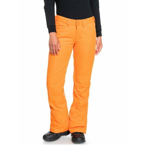 Брюки Roxy, размер S, оранжевый, розовый брюки roxy размер s оранжевый