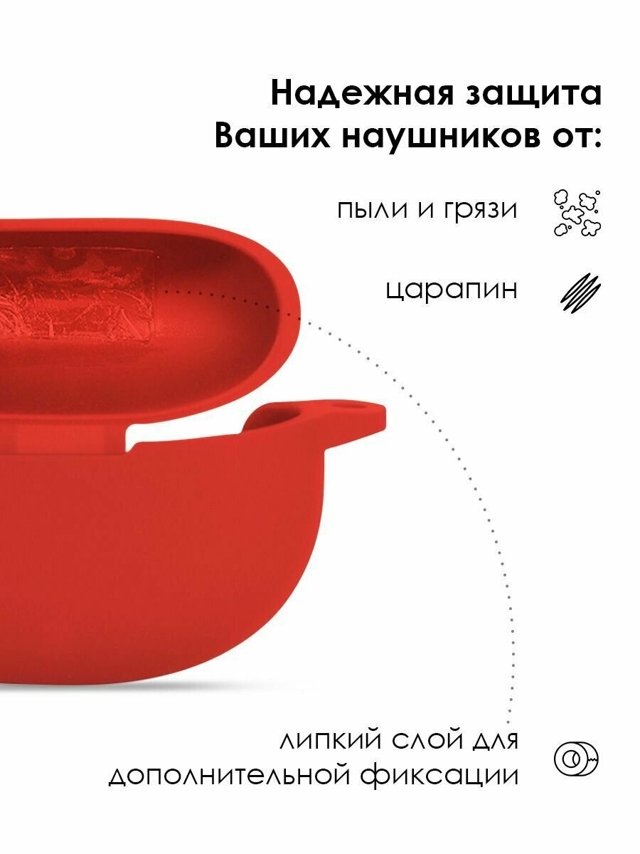 Силиконовый чехол для наушников Realme Buds Air 3 Neo — фото 1