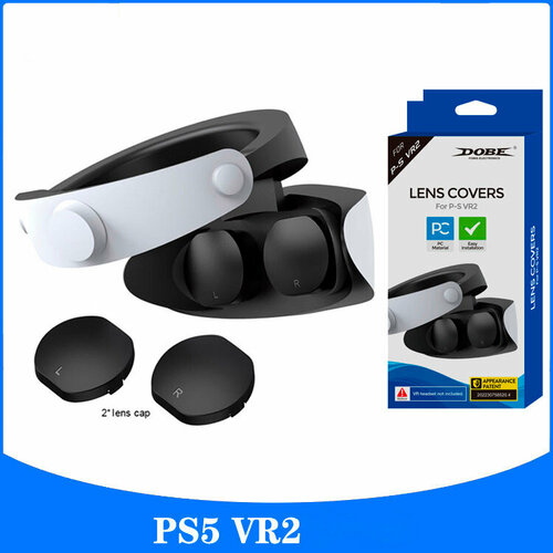 Защитные накладки для линз Sony PlayStation VR2, чехол для экрана, пластик шлем vr sony playstation vr2 shn