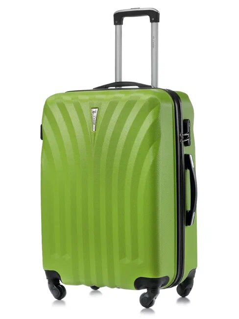 Чемодан L'Case Phuket M Light green / M Светло-зеленый