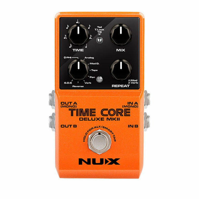 Педаль эффектов Delay & Looper Nux Cherub Time-Core-Deluxe-MkII