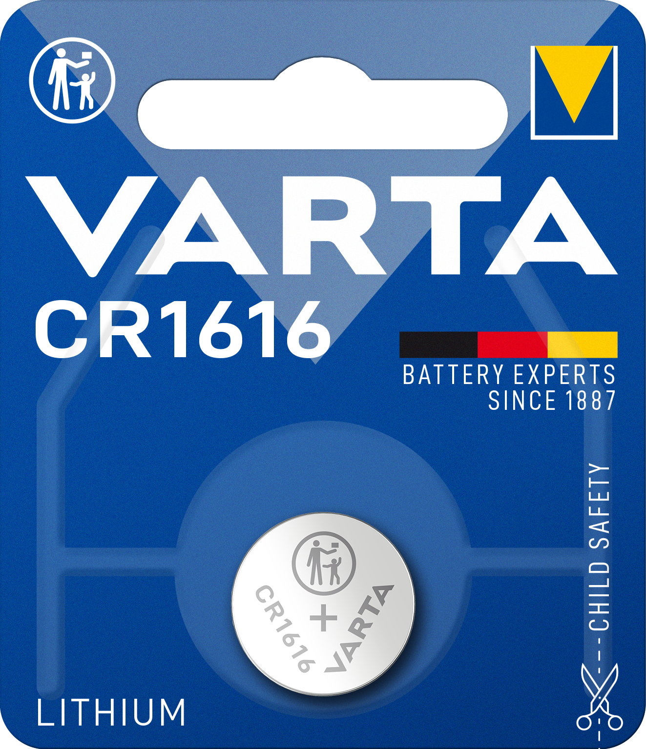 Батарейка Varta CR 1616 Bli 1 Lithium (6616101401) - фото №20