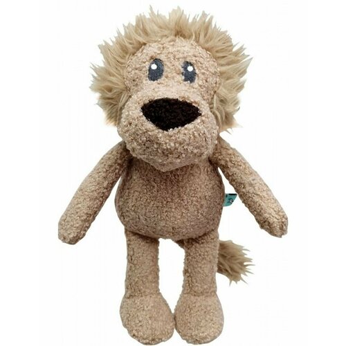 Игрушка Tufflove для собак Лев, бежевый 30 см