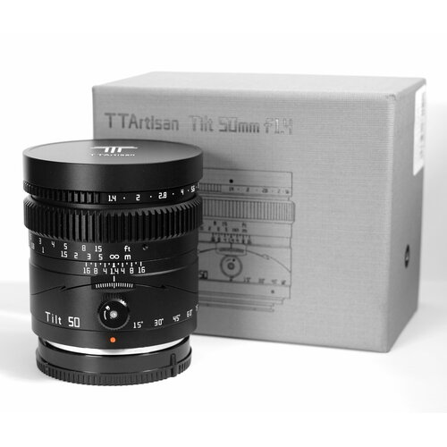 TTartisan 50mm F14 Tilt Full Frame для Sony E 27270₽