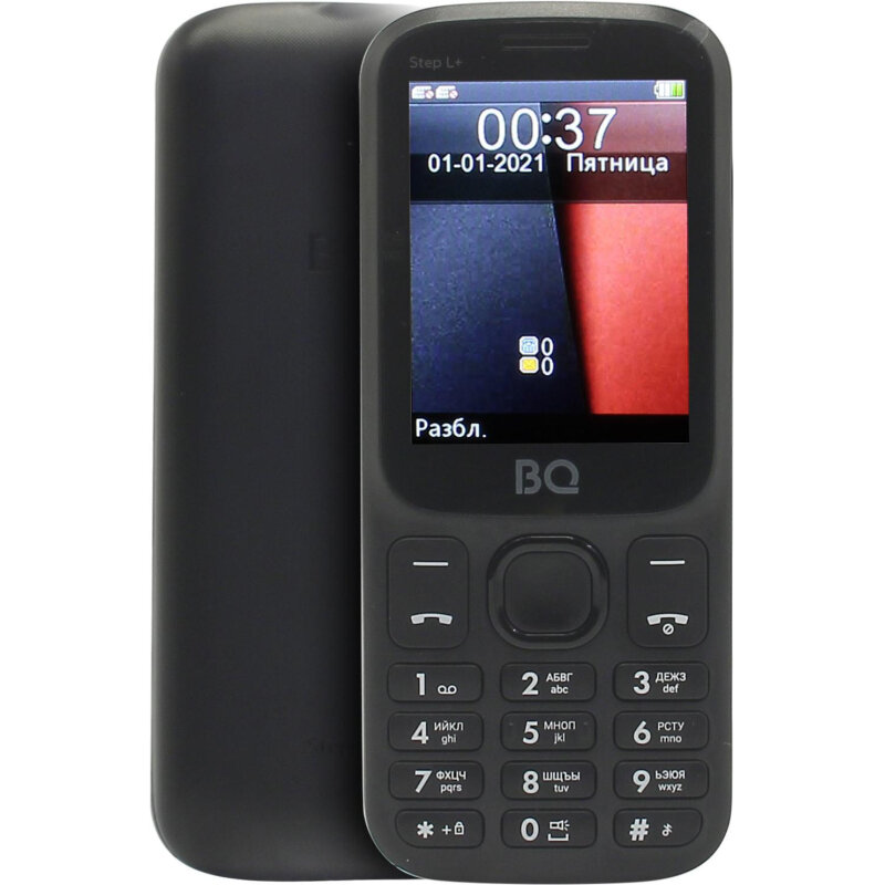 Мобильный телефон BQ BQ-2440 Step L+ Black Red - фото №9