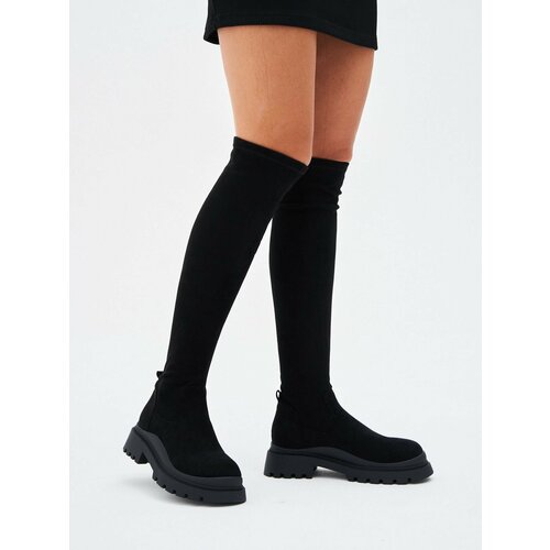 фото Ботфорты brado, полнота 7, размер 37, черный