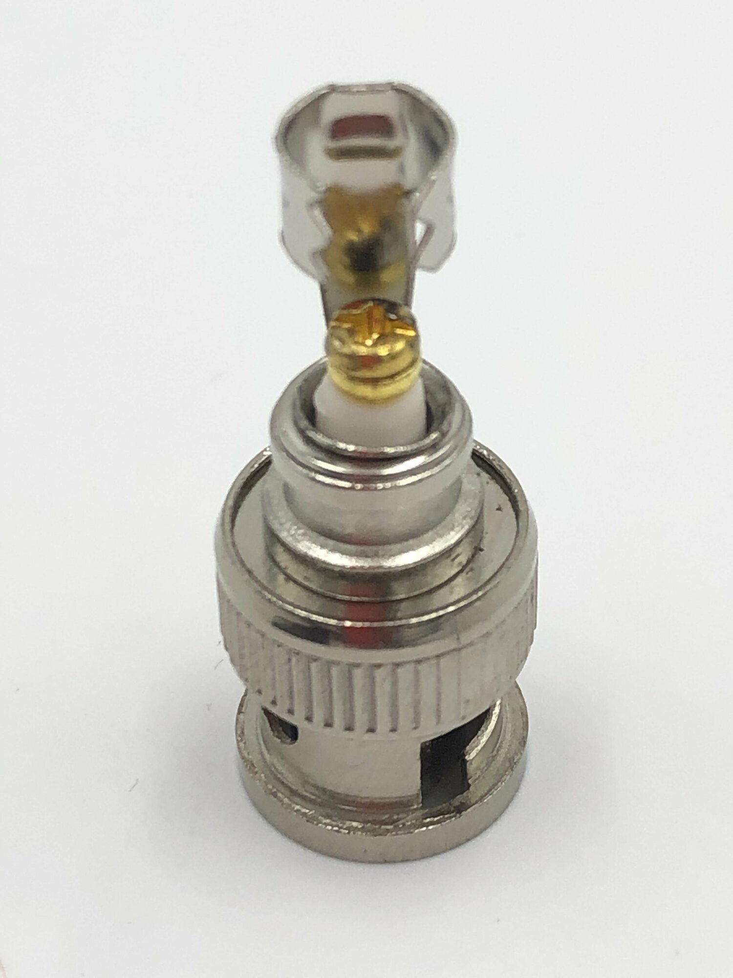 Штекер BNC металл на кабель, под винт (2 штуки) — фото 1