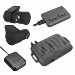 Видеорегистратор SilverStone F1 Integral 2.0, 2 камеры, GPS, черный