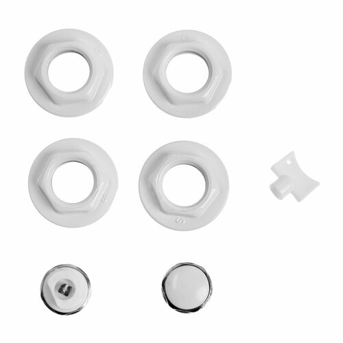Набор для подключения радиатора ZEIN 1 x 12 без кронштейнов 498₽