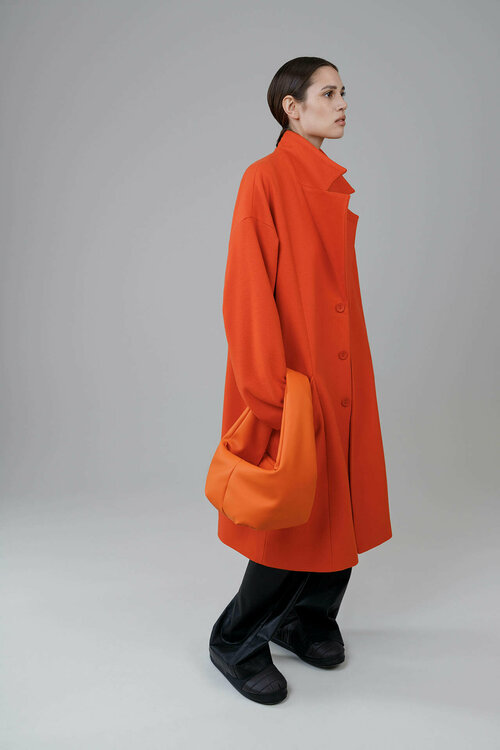 Пальто ZNWR, размер XS, оранжевый