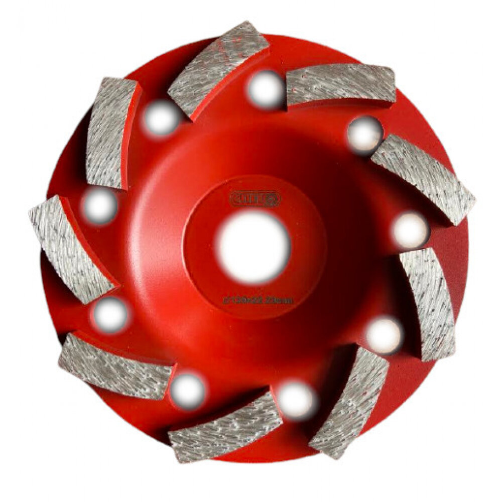 Чашка алмазная по бетону Спец БА-125, 125x22.2 мм - фото №2