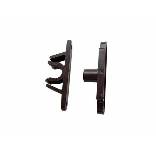 Защелка для МС коричневая, 2 шт