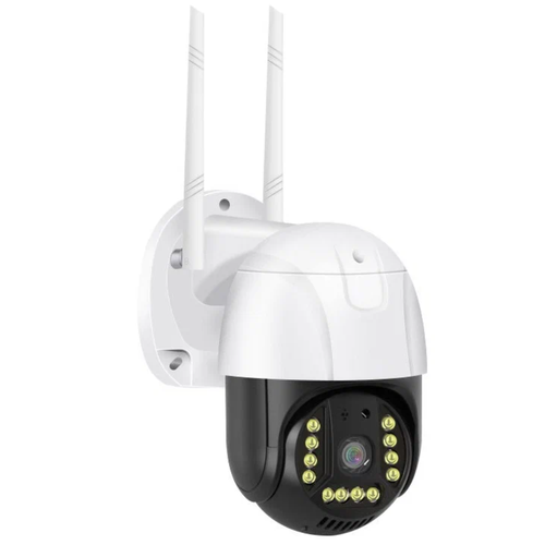Уличная поворотная камера видеонаблюдения 4G LTE с сим картой с датчиком движения и микрофоном 358900₽