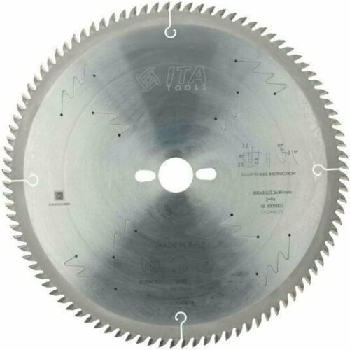 Диск пильный (300х3.2/2.2х30 мм; Z=96; трапеция) ITA TOOLS P15.300030096.00W 06-0104