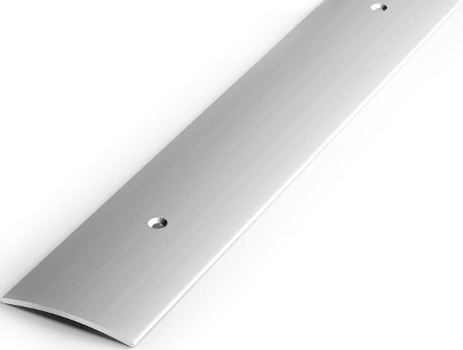 Порог стыкоперекрывающий 900х445мм серебро анодированное