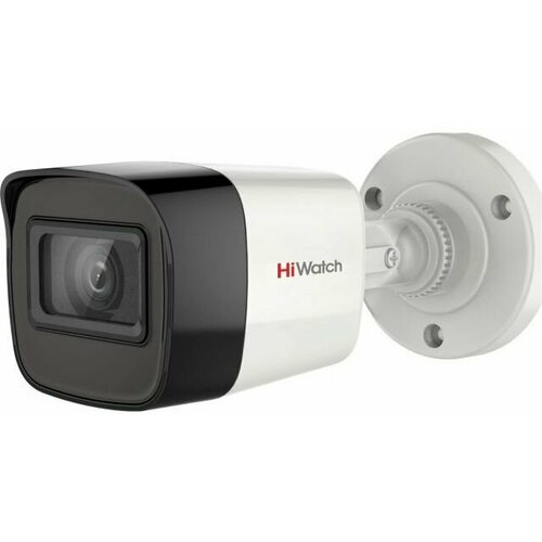 камера видеонаблюдения hiwatch ds i214w c 4 мм белый Камера видеонаблюдения HiWatch DS-T520(C) (3,6 мм) белый/черный