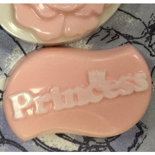Принцесса - форма для мыла пластик мамочке сердечко форма для мыла пластик