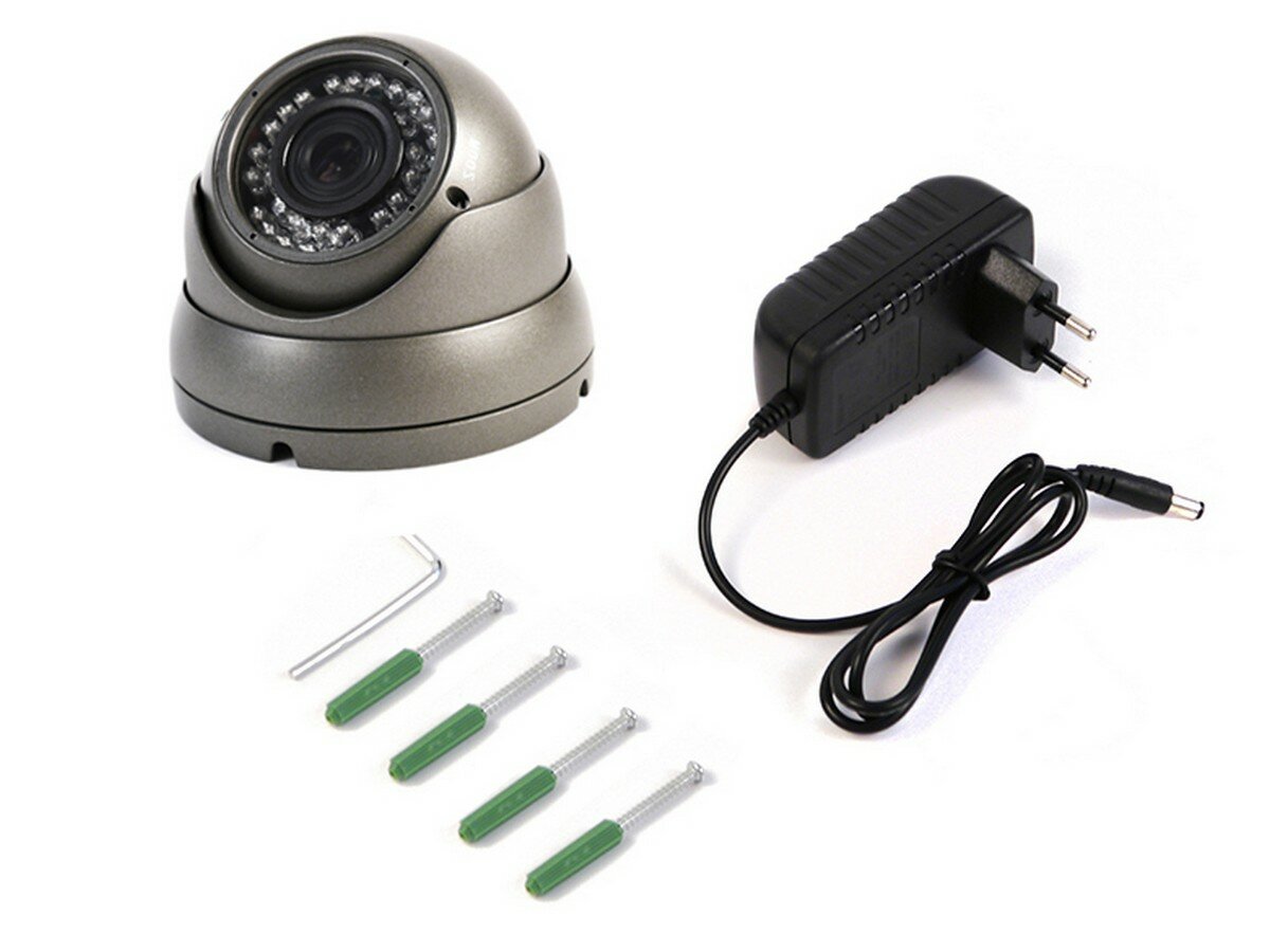 Купольная 5MP AHD камера наблюдения KDM 14-A5 - видеокамера ahd купольная камера видеонаблюдения с ночным видением
