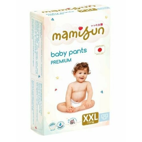 MAMISUN Подгузники-трусики XXL >15кг 32шт