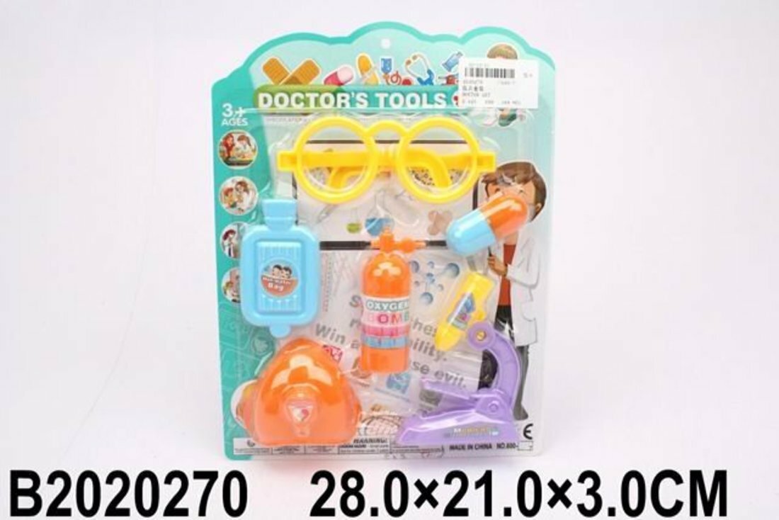 Игровой набор Доктор Shantou Gepai 600-7 в комплекте предметы 6 штук