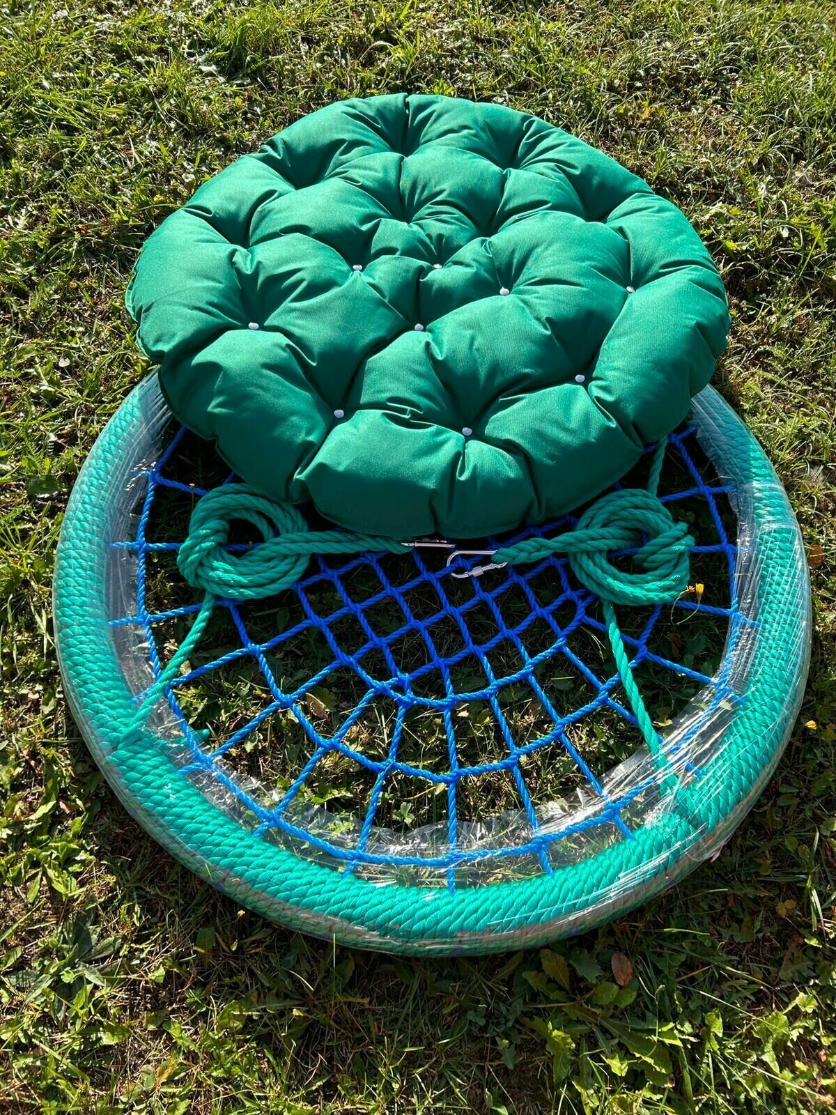 Качели гнездо 100 см с подушкой