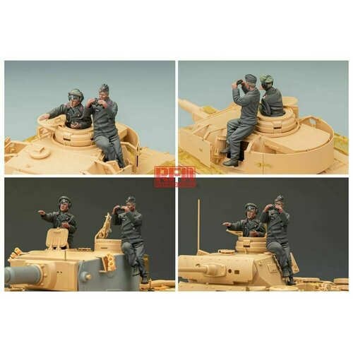 RM-2015 Observation German tank man and captain(2 resin)