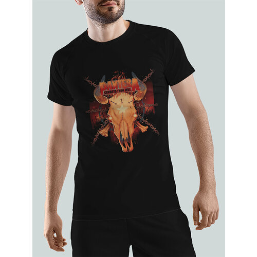 Футболка МЕДУШ, размер M, черный