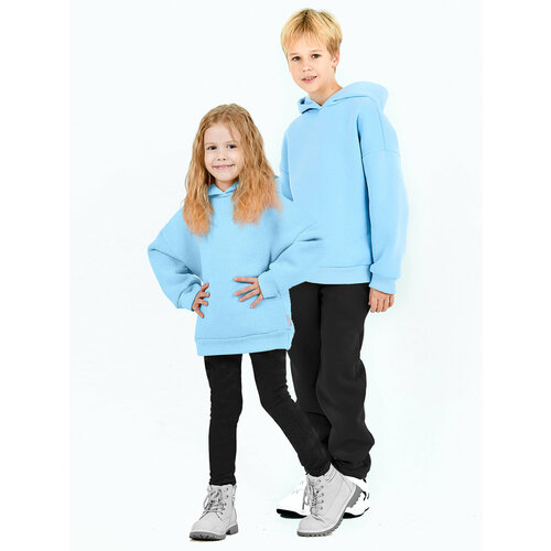 фото Худи ketmin, размер 146, голубой