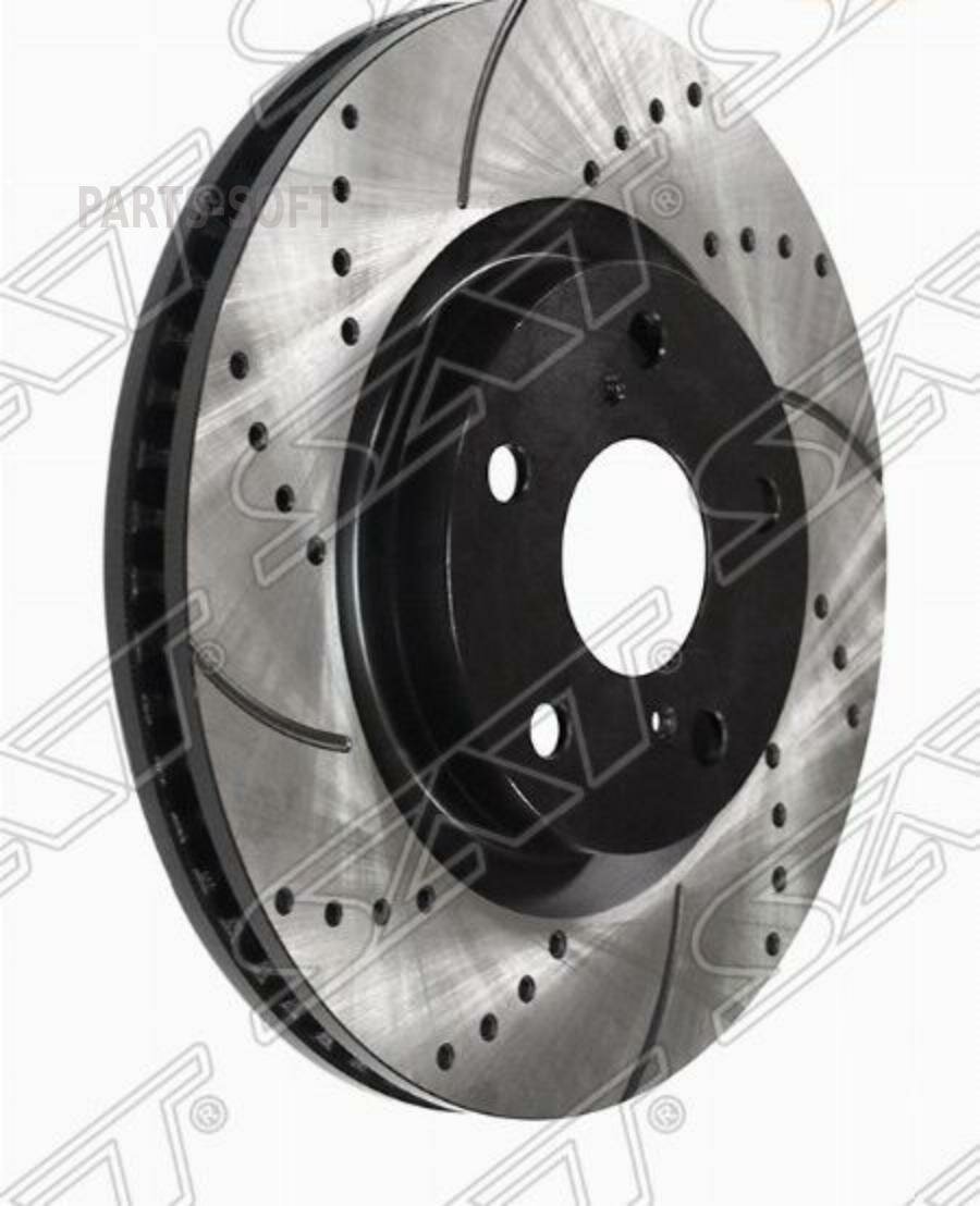 Комплект Дисков Тормозных Передний Перфорированные Toyota Camry ##V40 06-/##V50 11-/Rav-4 Aca3# 05-/ Sat арт. ST-43512-33130PF