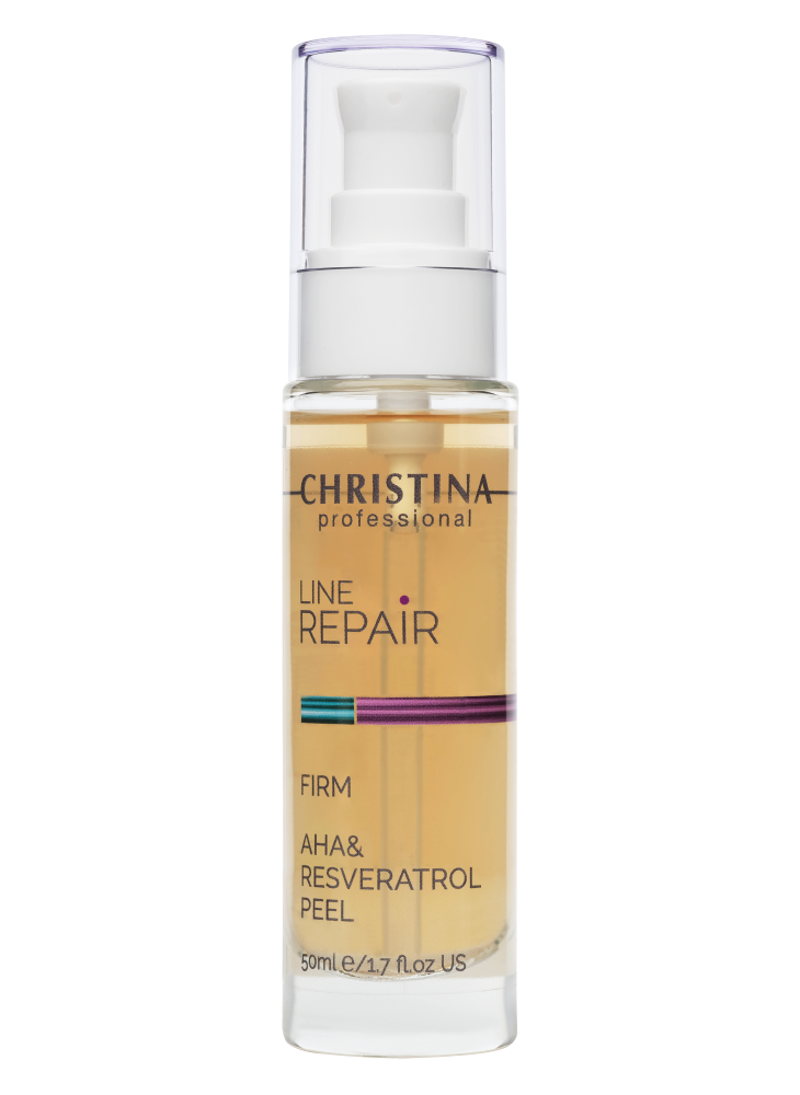 Кислотный пилинг с ресвератролом Christina Line Repair Firm Aha & Resveratrol Peel 50 мл - фото №7